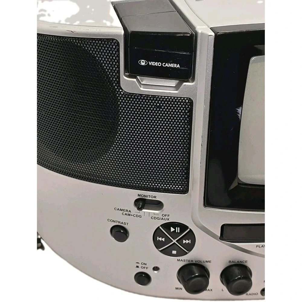 The Singing Machine SMVG-620 KaraokeVision CDG TV System Camera Tested Works